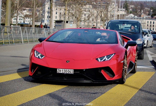 Lamborghini Huracán LP640-4 Performante Spyder