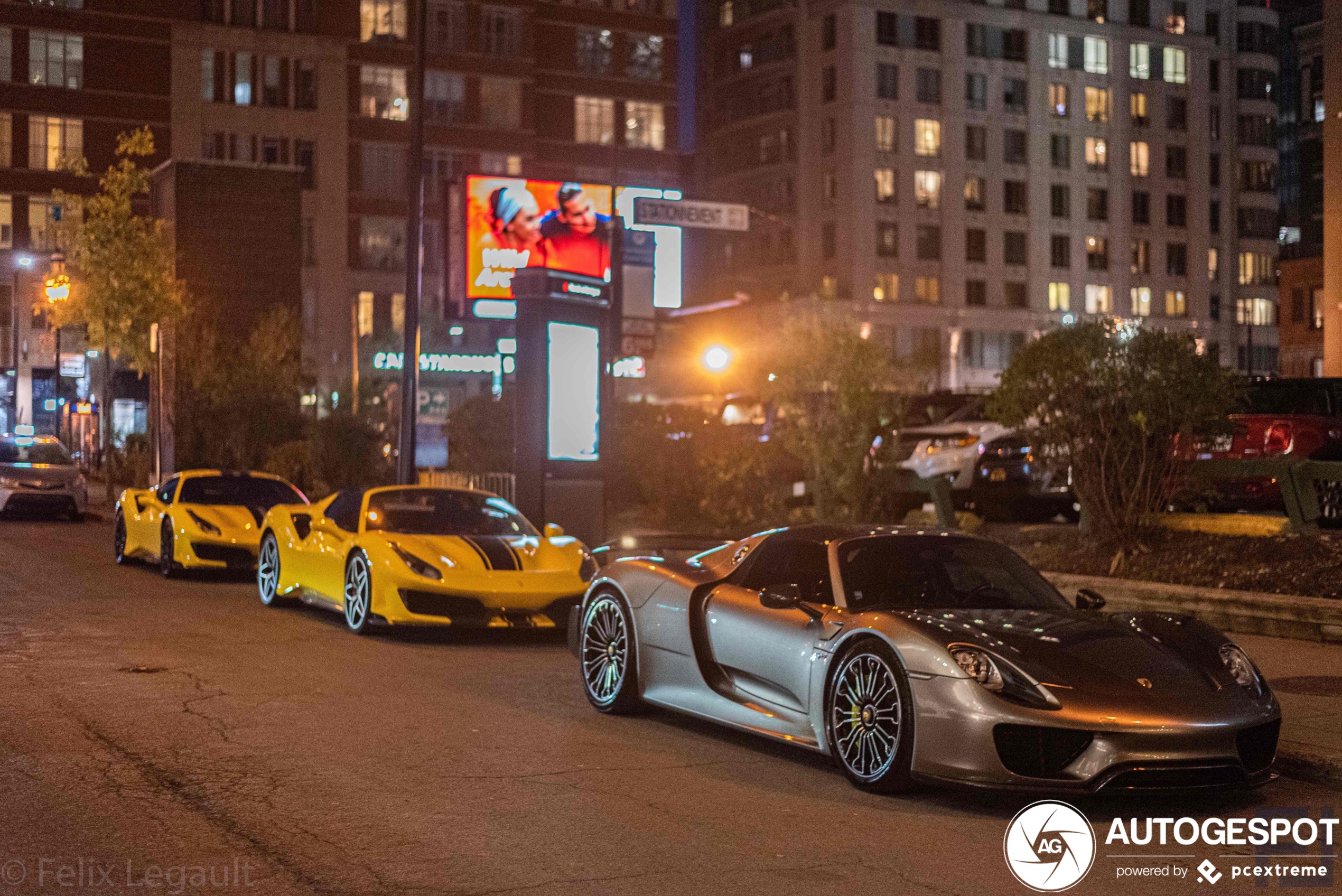 Lekkere combo in Westmount met Porsche 918 Spyder in hoofdrol