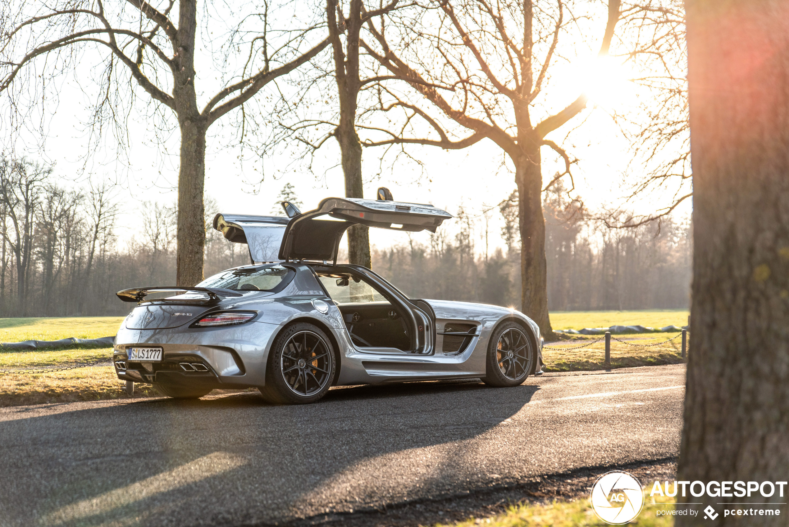 SLS AMG Black Series spotted in all its glory