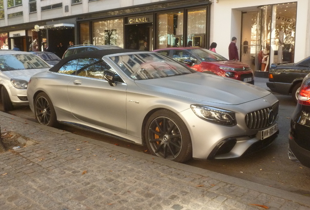 Mercedes-AMG S 63 Convertible A217 2018