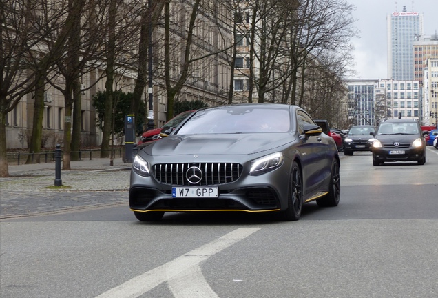 Mercedes-AMG S 63 Coupé C217 2018 Yellow Night Edition