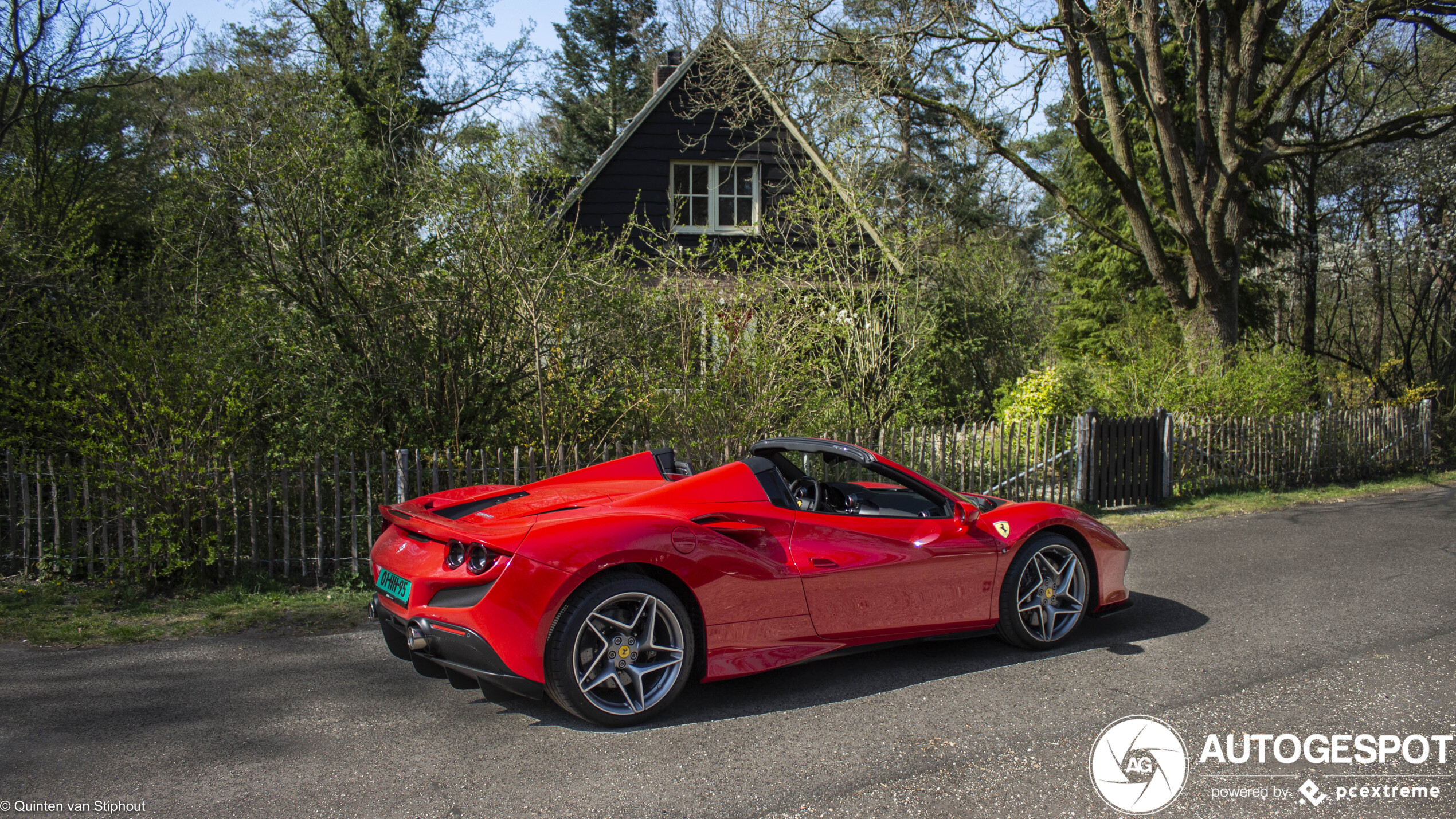 Primeur! Ferrari F8 Spider