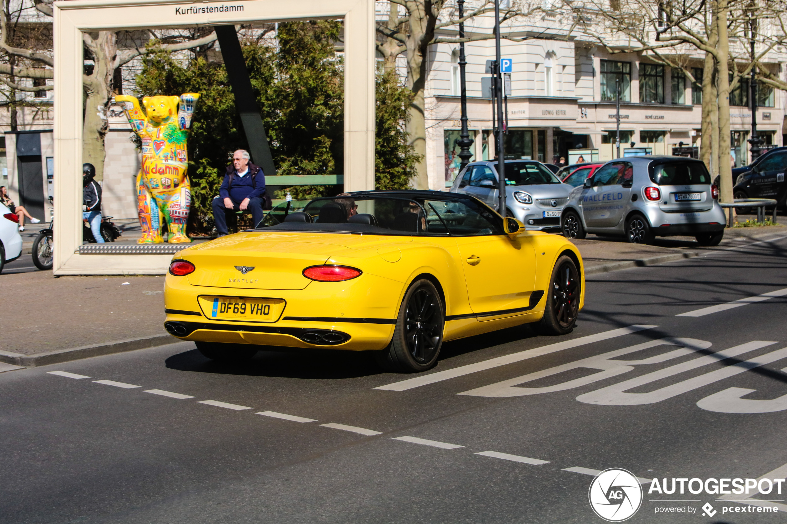 Bentley Continental GTC V8 op zijn paasbest