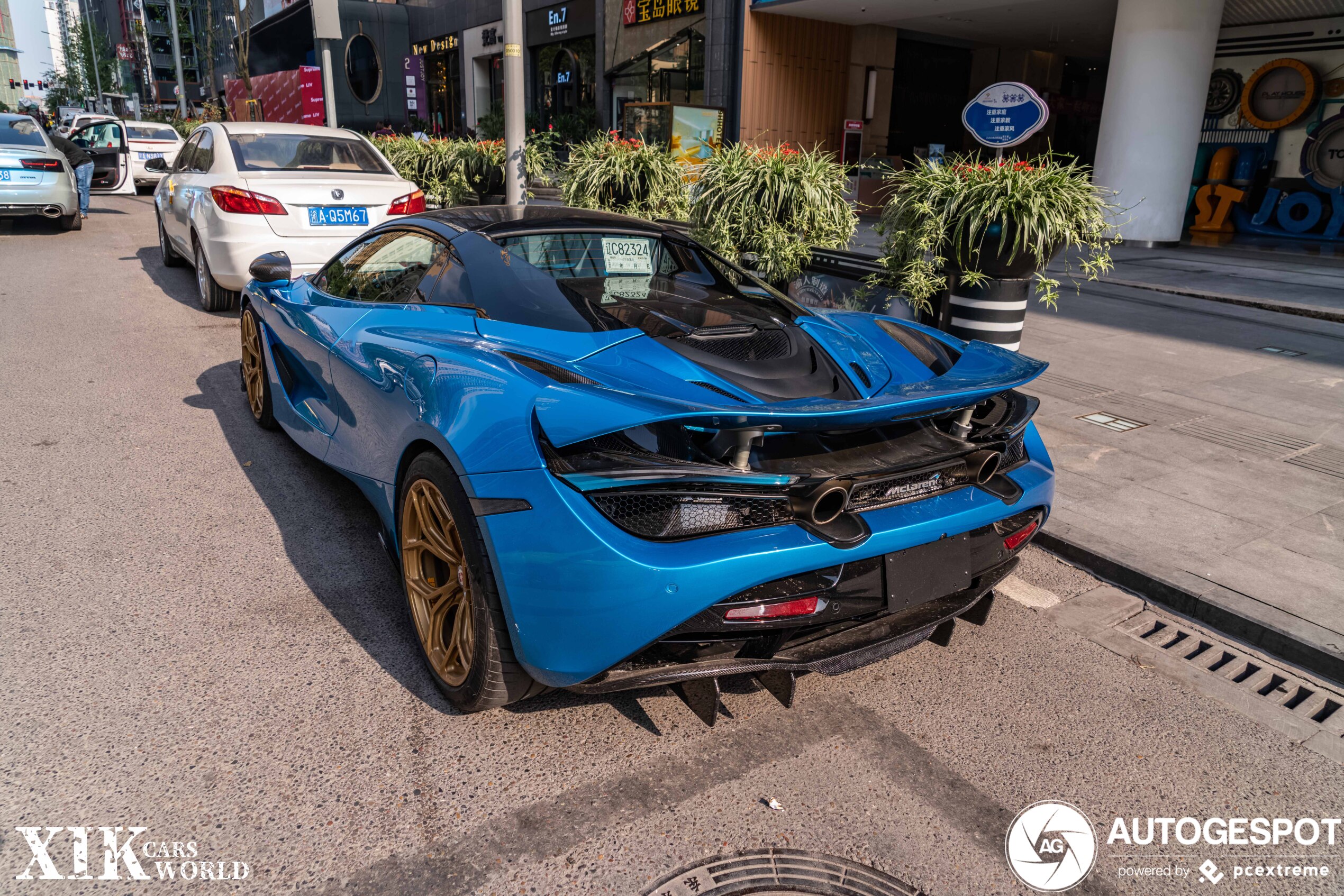 First for the site: McLaren 720S Spider Vorsteiner