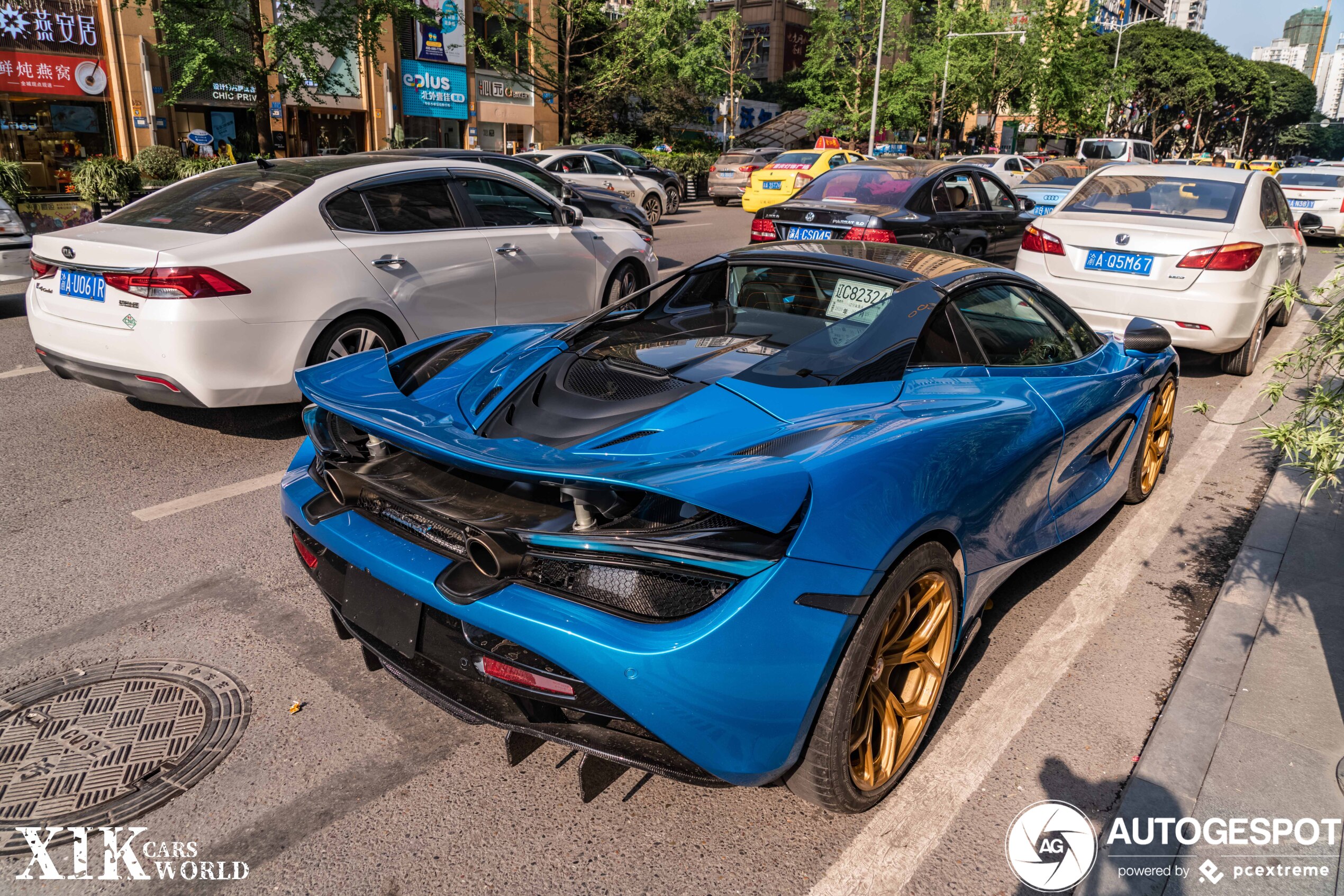 Primeur gespot: McLaren 720S Spider Vorsteiner