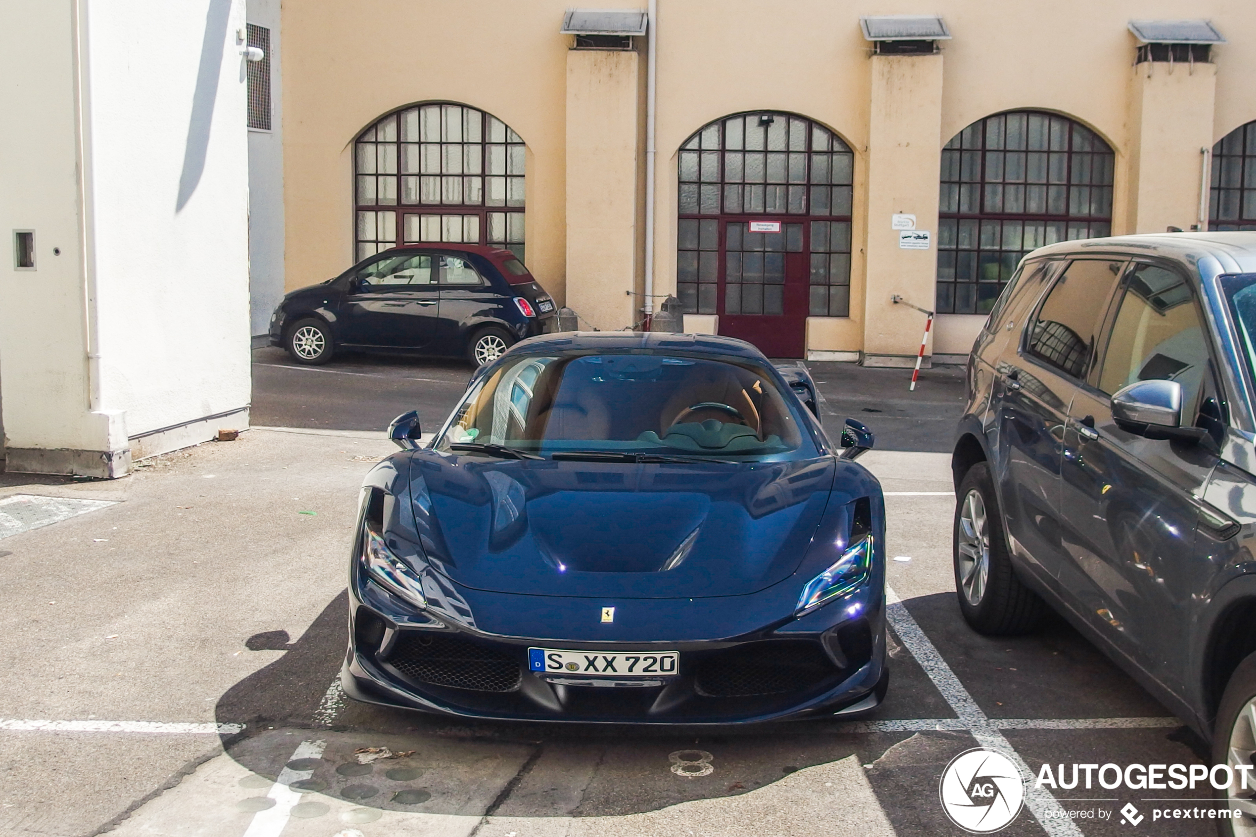 Zwart zagen we nog niet op de Ferrari F8 Tributo