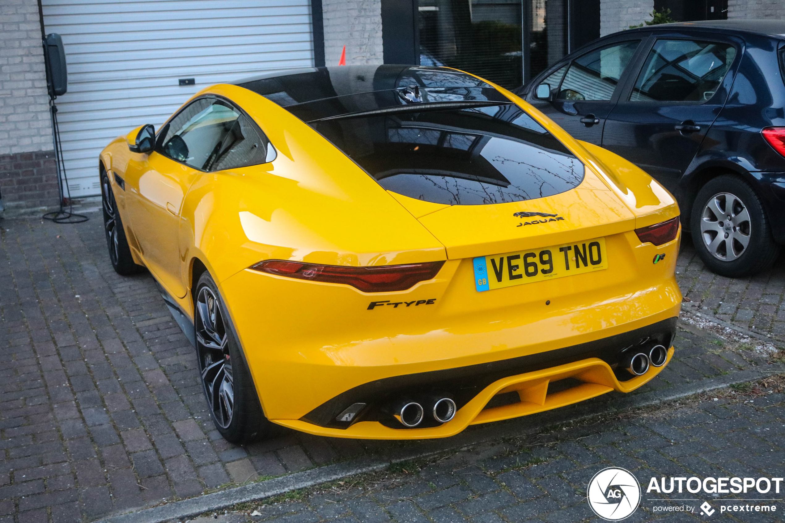 14 years apart, but yellow unites this pair of jaguars