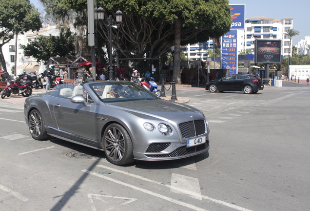 Bentley Continental GTC Speed 2016