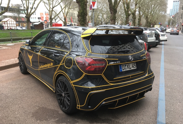 Mercedes-AMG A 45 W176 Yellow Night Edition