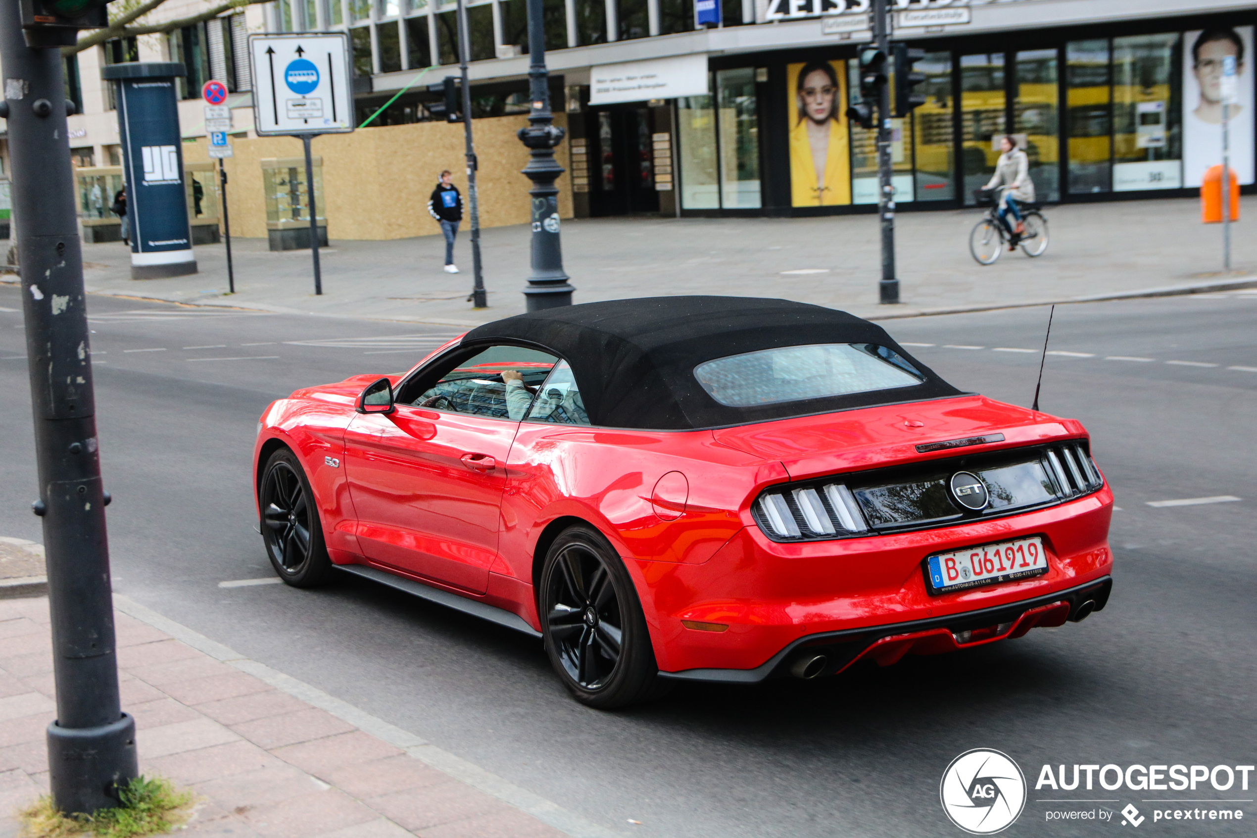 Ford Mustang GT Convertible 2015