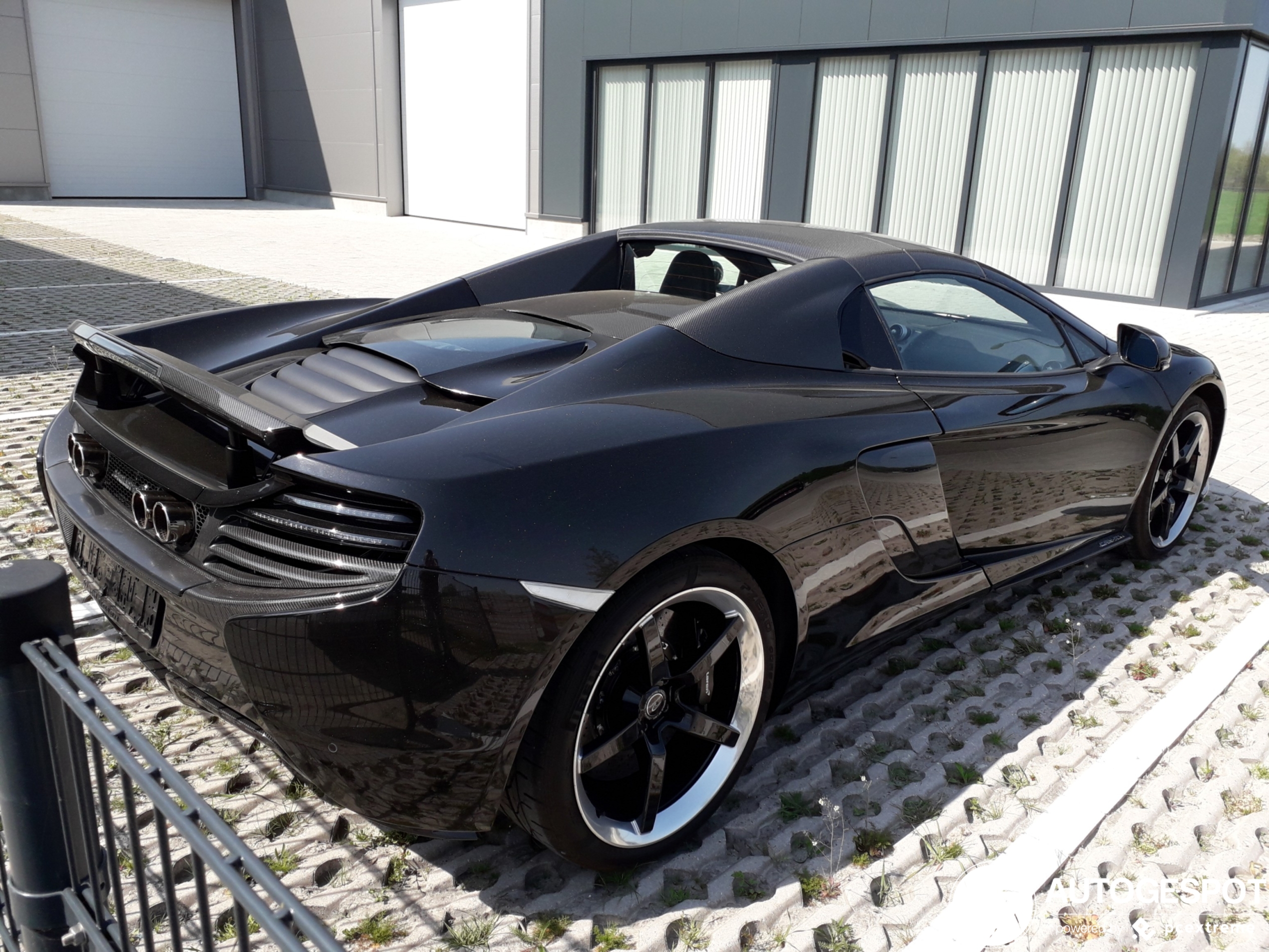 Mclaren 650S Spyder Can-Am is carbon fiber feestje