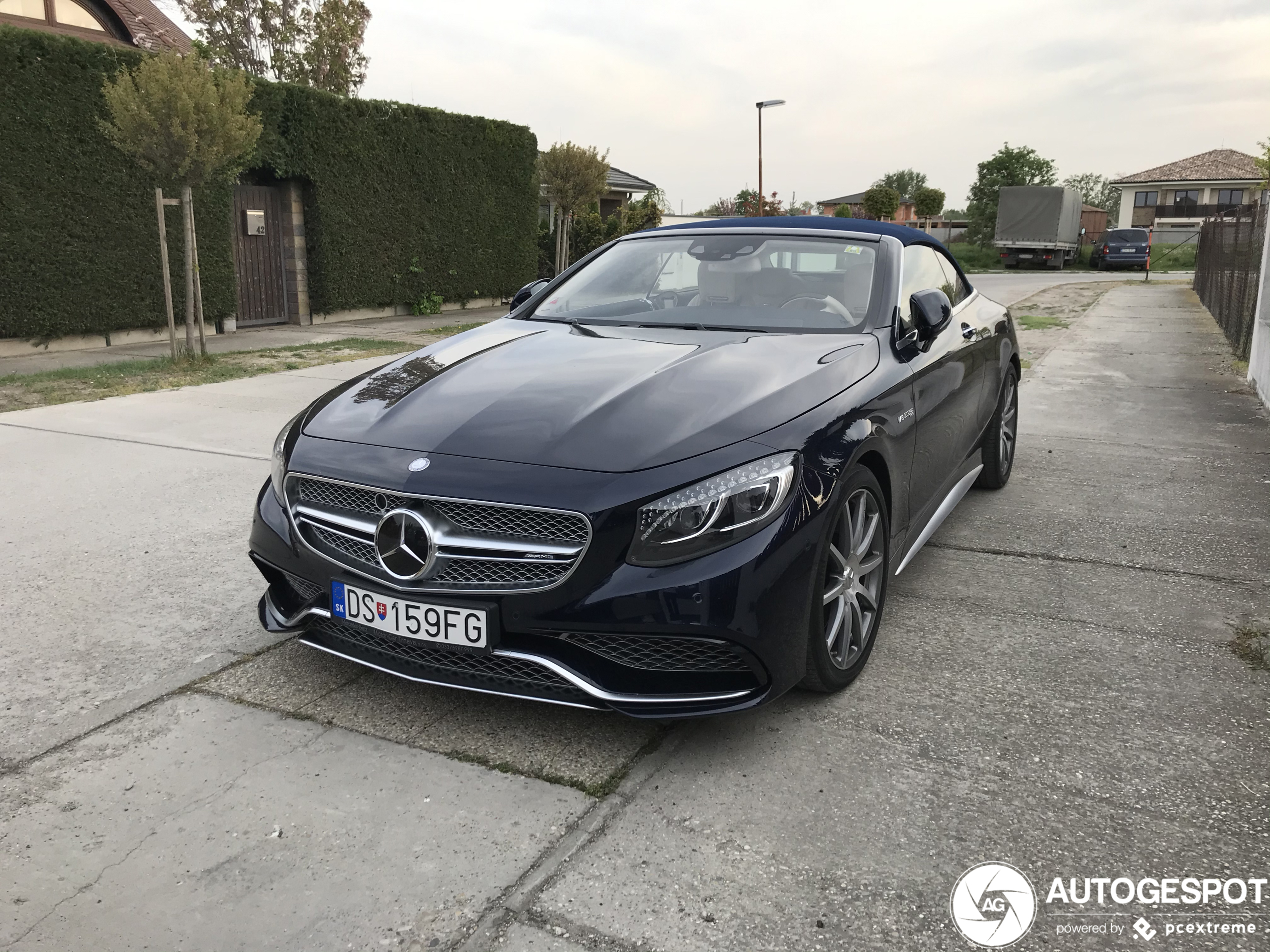 Mercedes-AMG S 63 Convertible A217