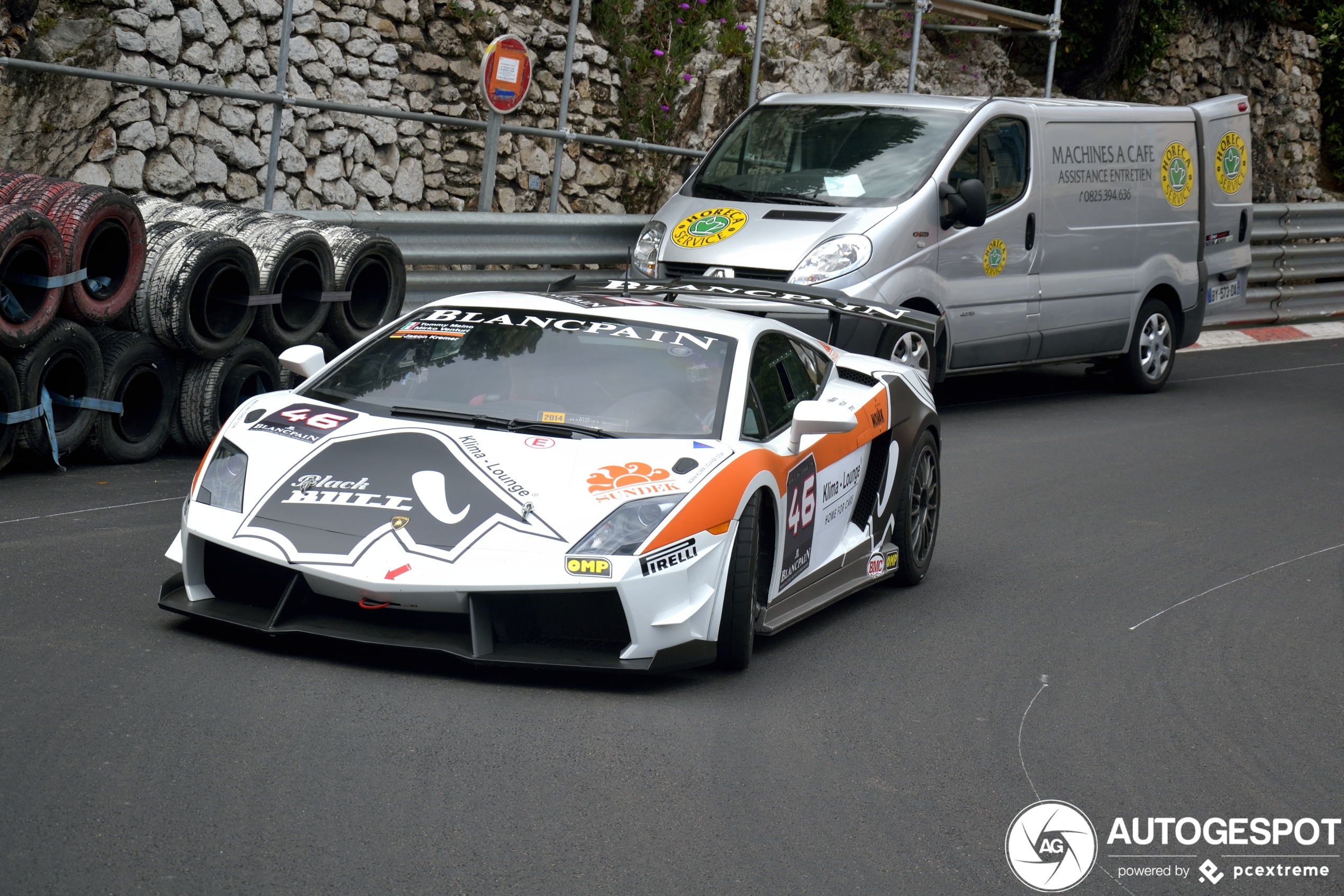 Where did this Lamborghini get his license plate?