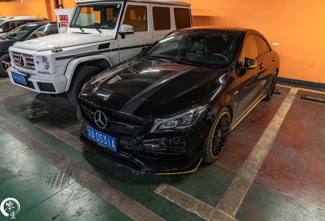 Mercedes-AMG CLA 45 C117 Yellow Night Edition