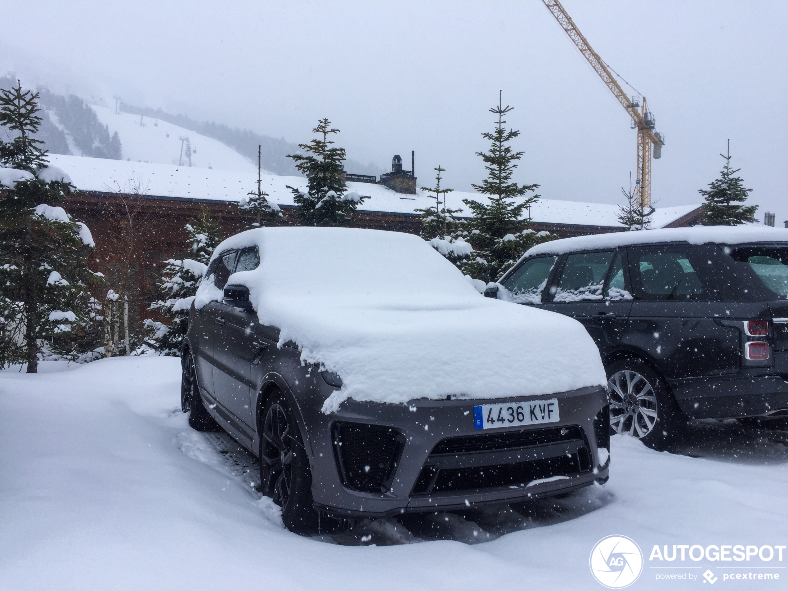 Land Rover Range Rover Sport SVR 2018