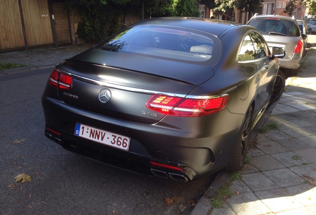 Mercedes-AMG S 63 Coupé C217 2018 Yellow Night Edition