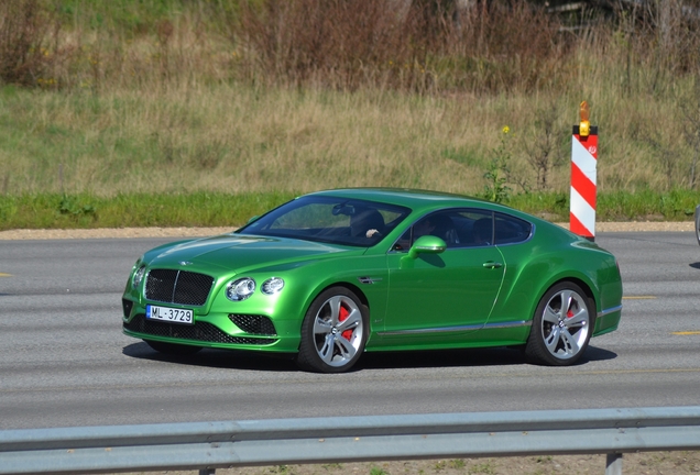 Bentley Continental GT Speed 2016
