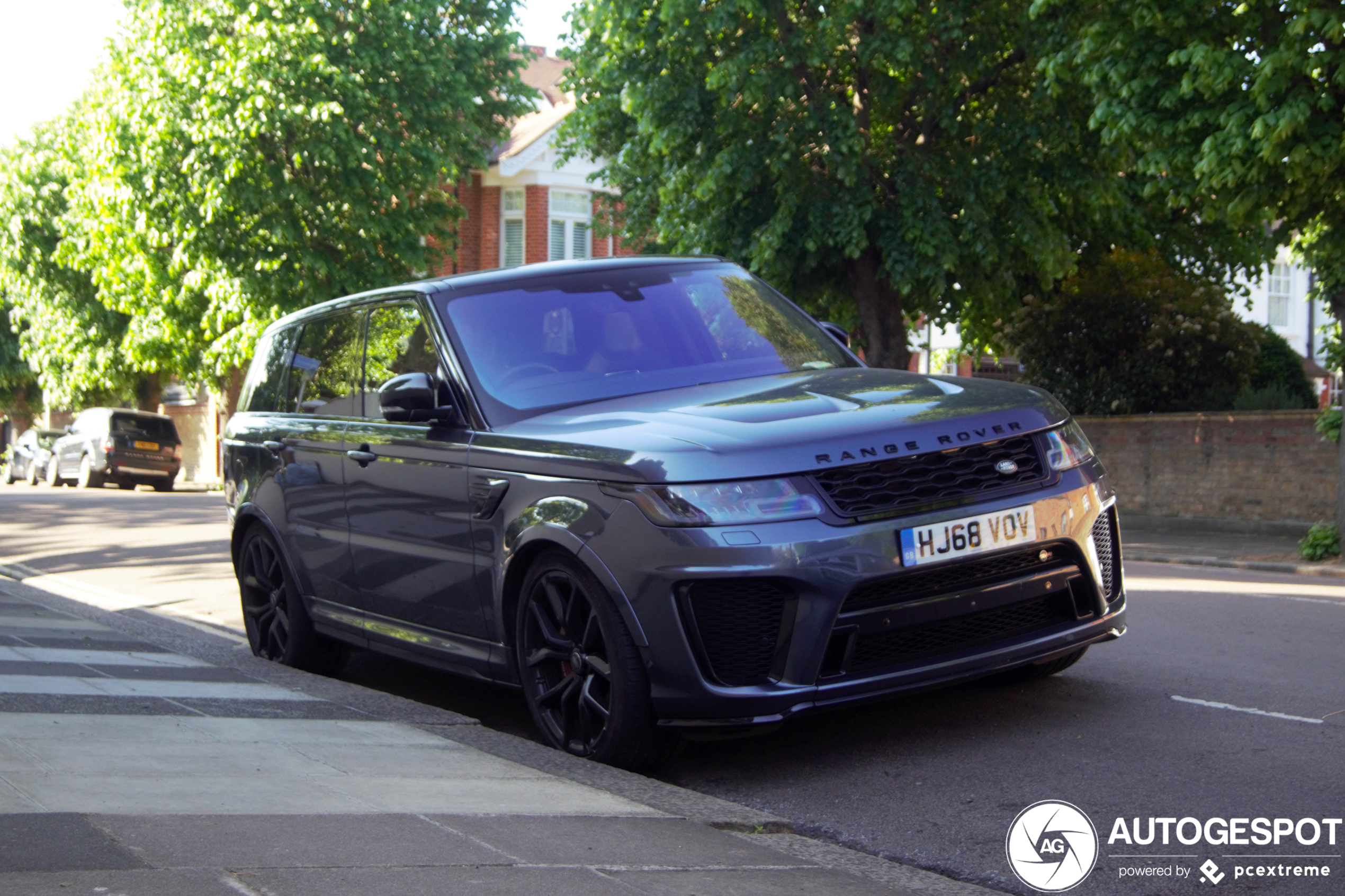 Land Rover Range Rover Sport SVR 2018