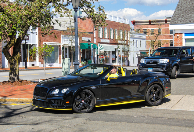 Bentley Continental GTC V8 S 2016 Black Edition