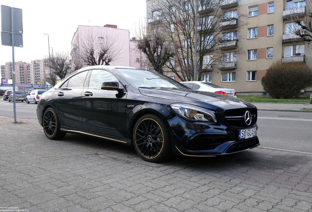 Mercedes-AMG CLA 45 C117 Yellow Night Edition