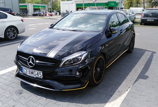 Mercedes-AMG A 45 W176 Yellow Night Edition