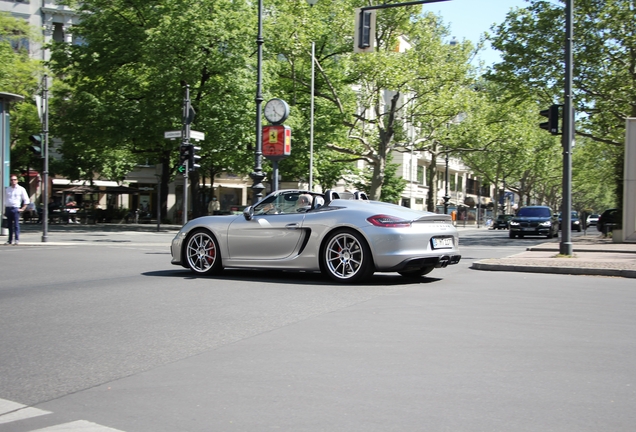 Porsche 981 Boxster Spyder