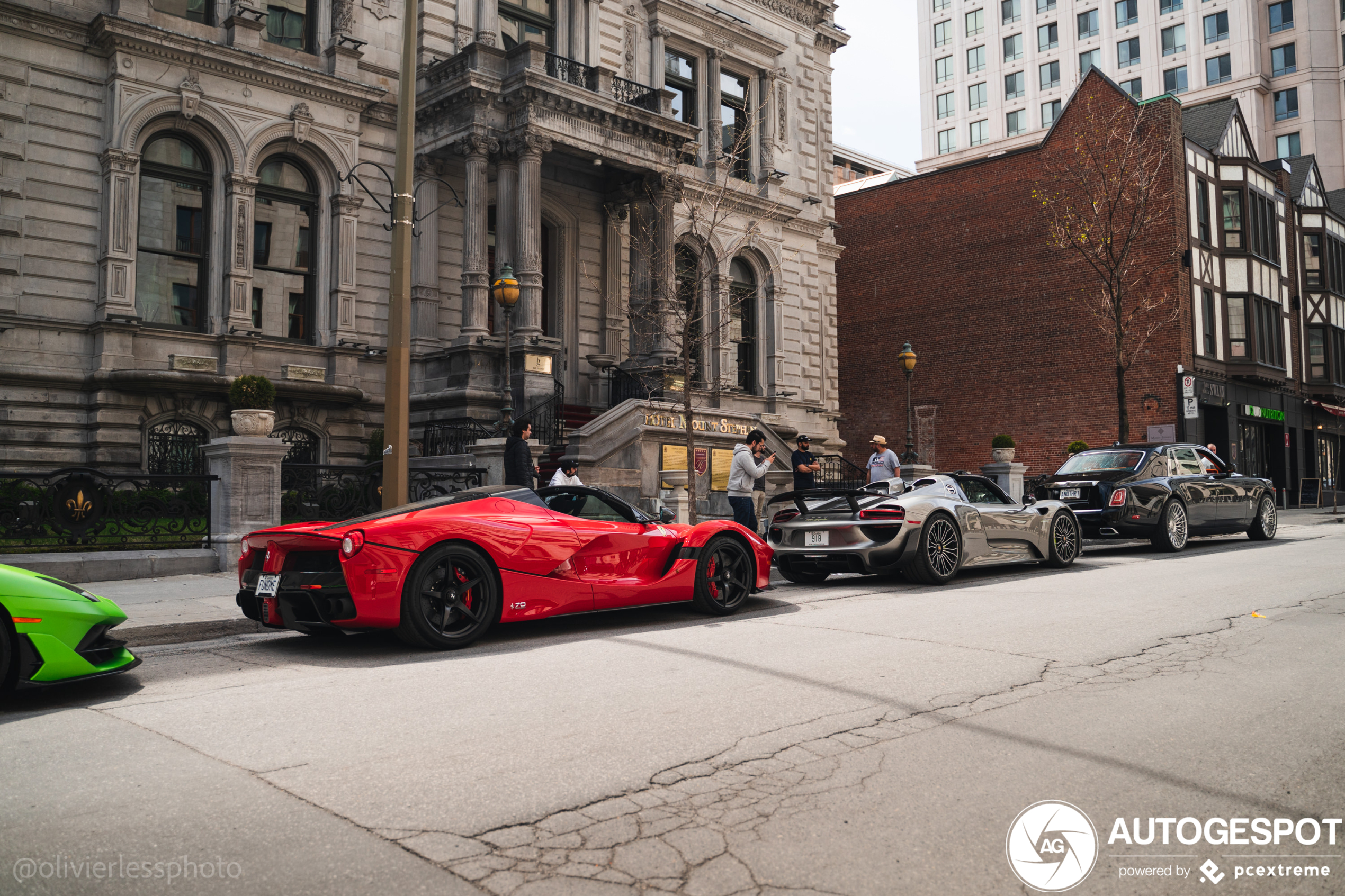 Rolls royce Phantom rolls with some serious muscle