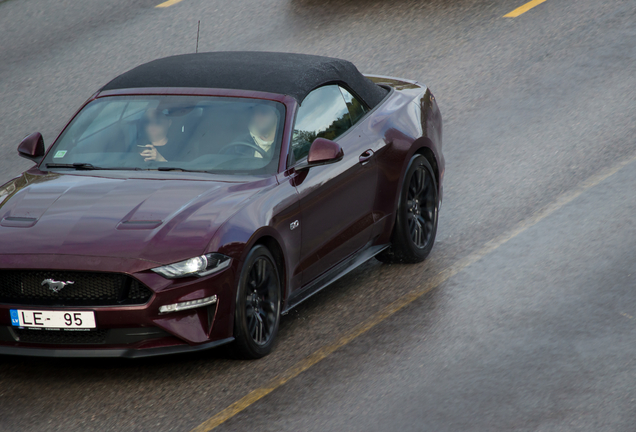 Ford Mustang GT Convertible 2018