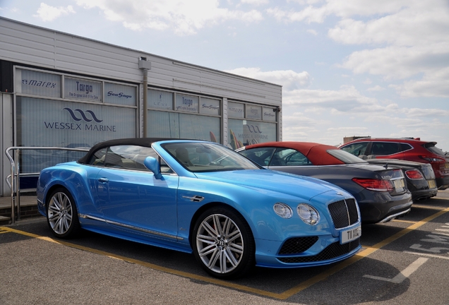 Bentley Continental GTC Speed 2016