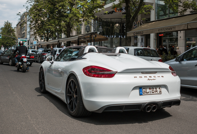 Porsche 981 Boxster Spyder