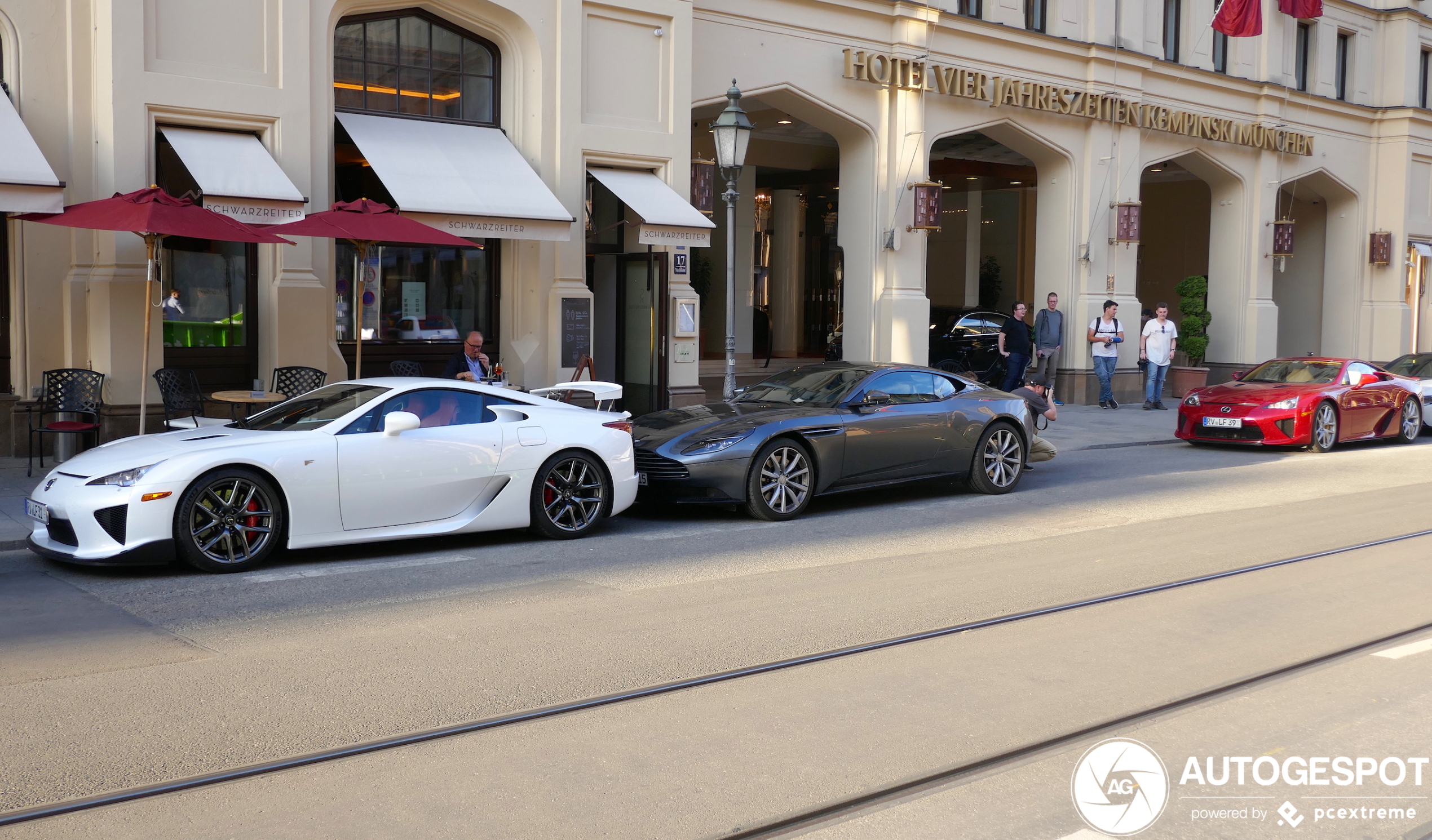 Two Lexus LFA’s surface in München