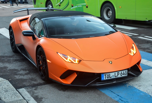 Lamborghini Huracán LP640-4 Performante Spyder