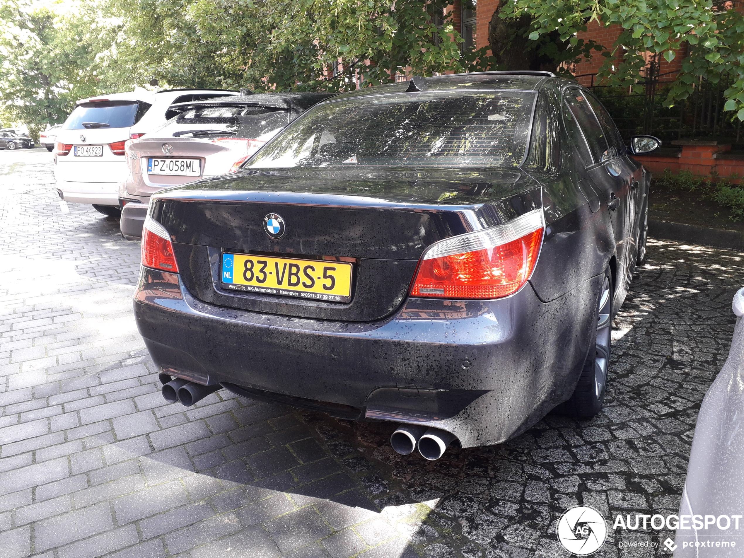 BMW M5 met Nederlands kenteken in Polen is geen zuivere koffie