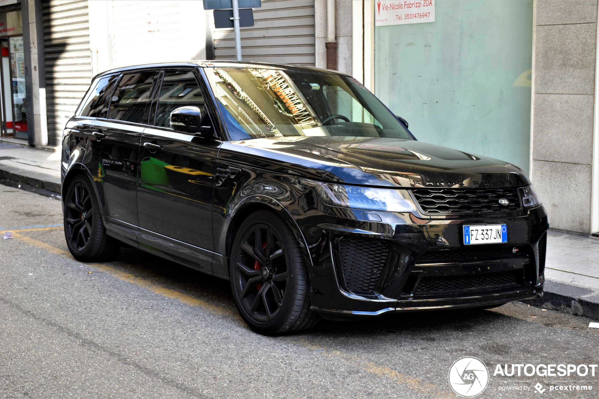 Land Rover Range Rover Sport SVR 2018