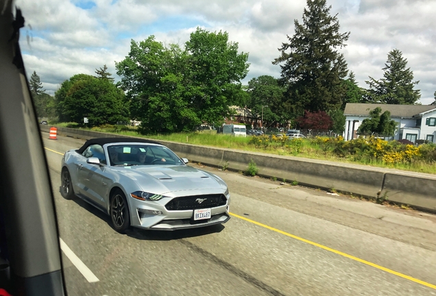 Ford Mustang GT Convertible 2018