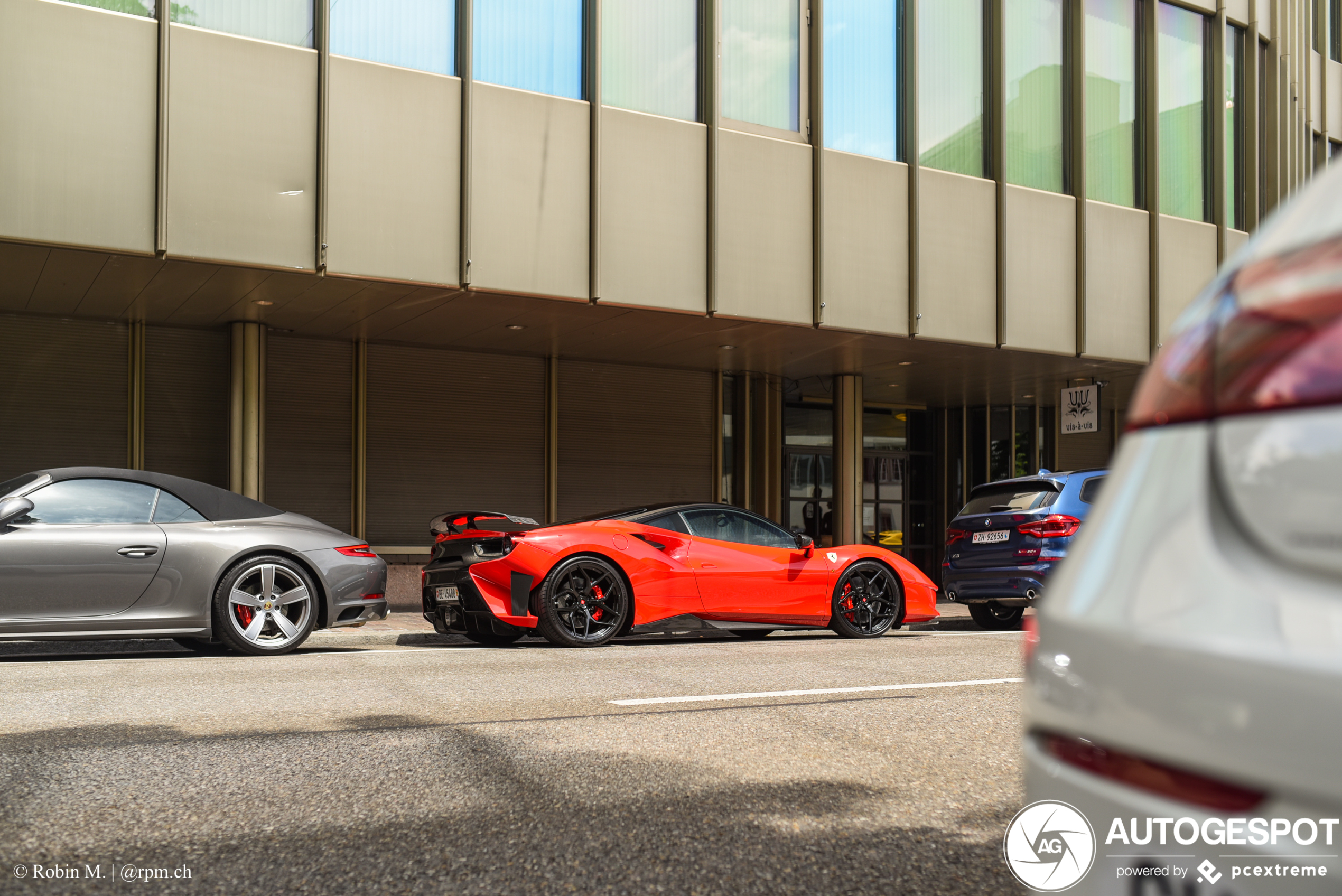 Ferrari 488 GTB Pogea Racing is de tweede voor Zürich