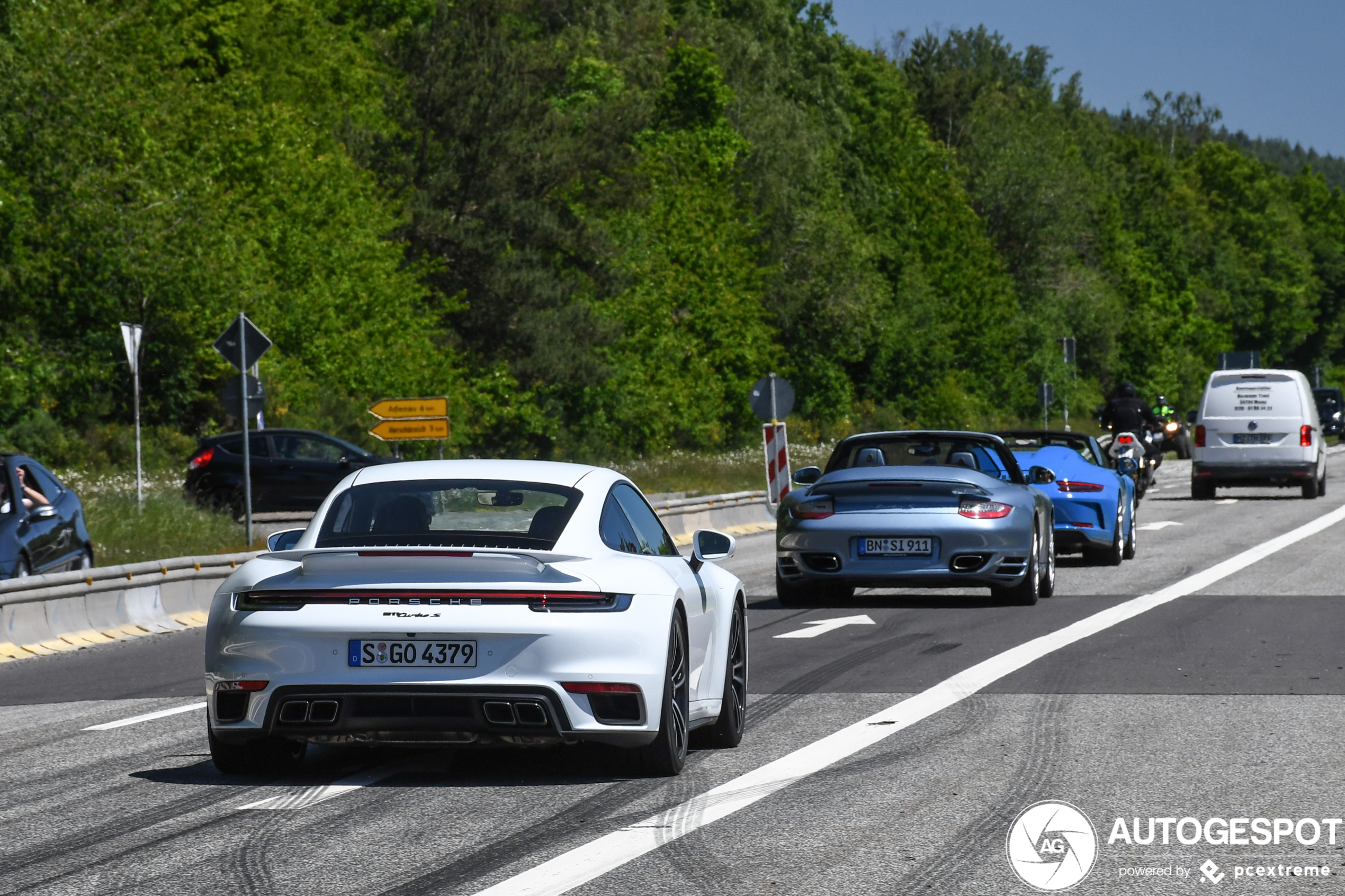 Porsche 992 Turbo S' hebben voor de juiste uitlaten gekozen