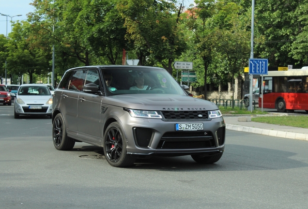 Land Rover Range Rover Sport SVR 2018