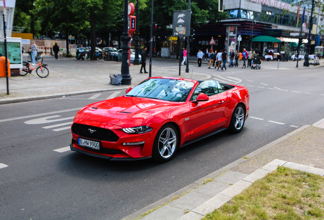 Ford Mustang GT Convertible 2018