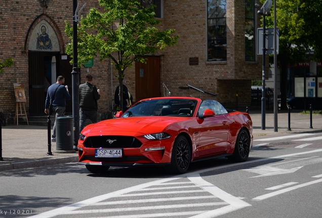 Ford Mustang GT Convertible 2018