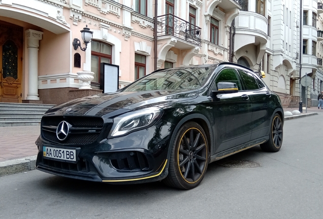 Mercedes-AMG GLA 45 X156 Yellow Night Edition