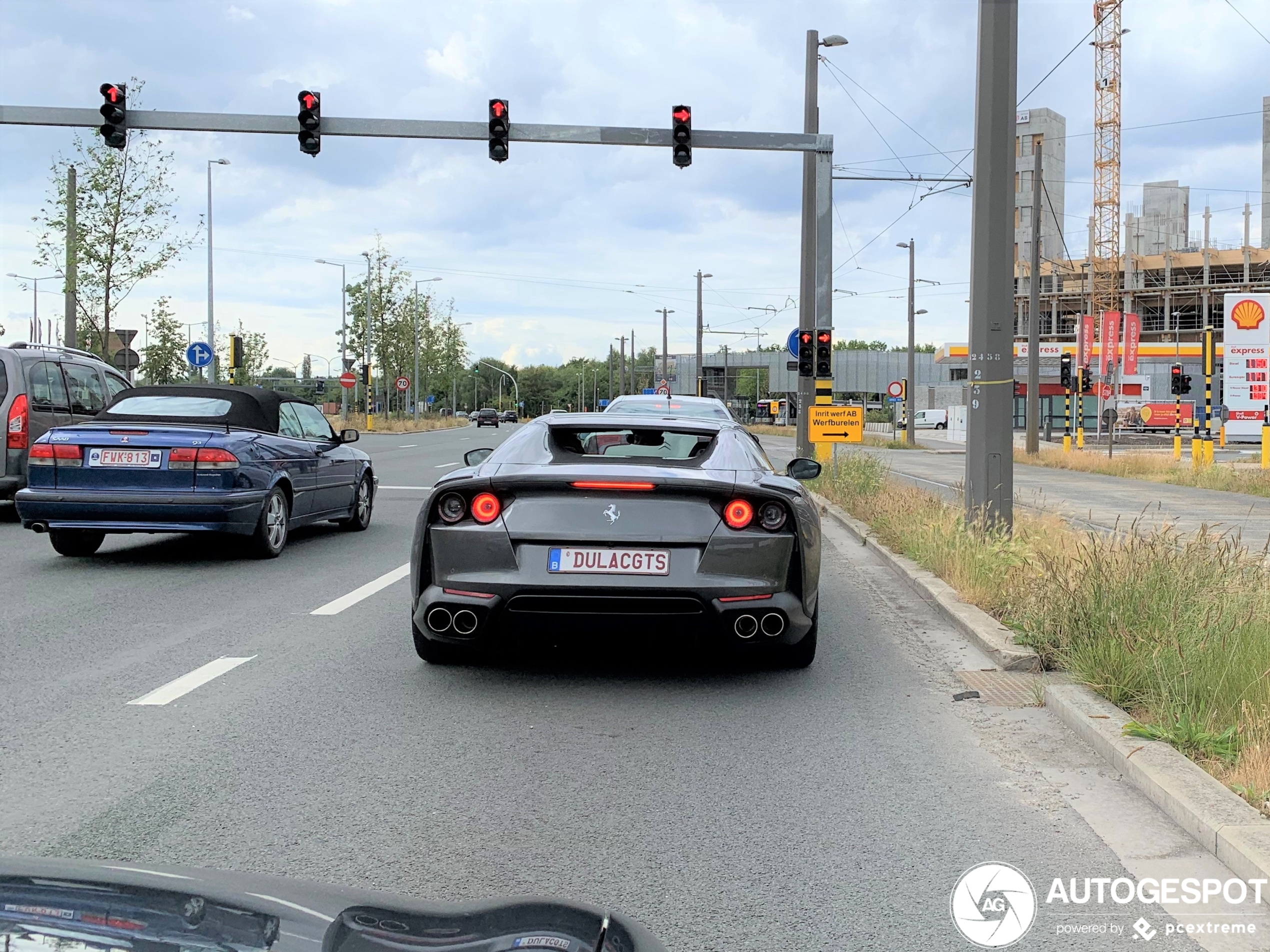 Ferrari 812 GTS duikt op in Antwerpen