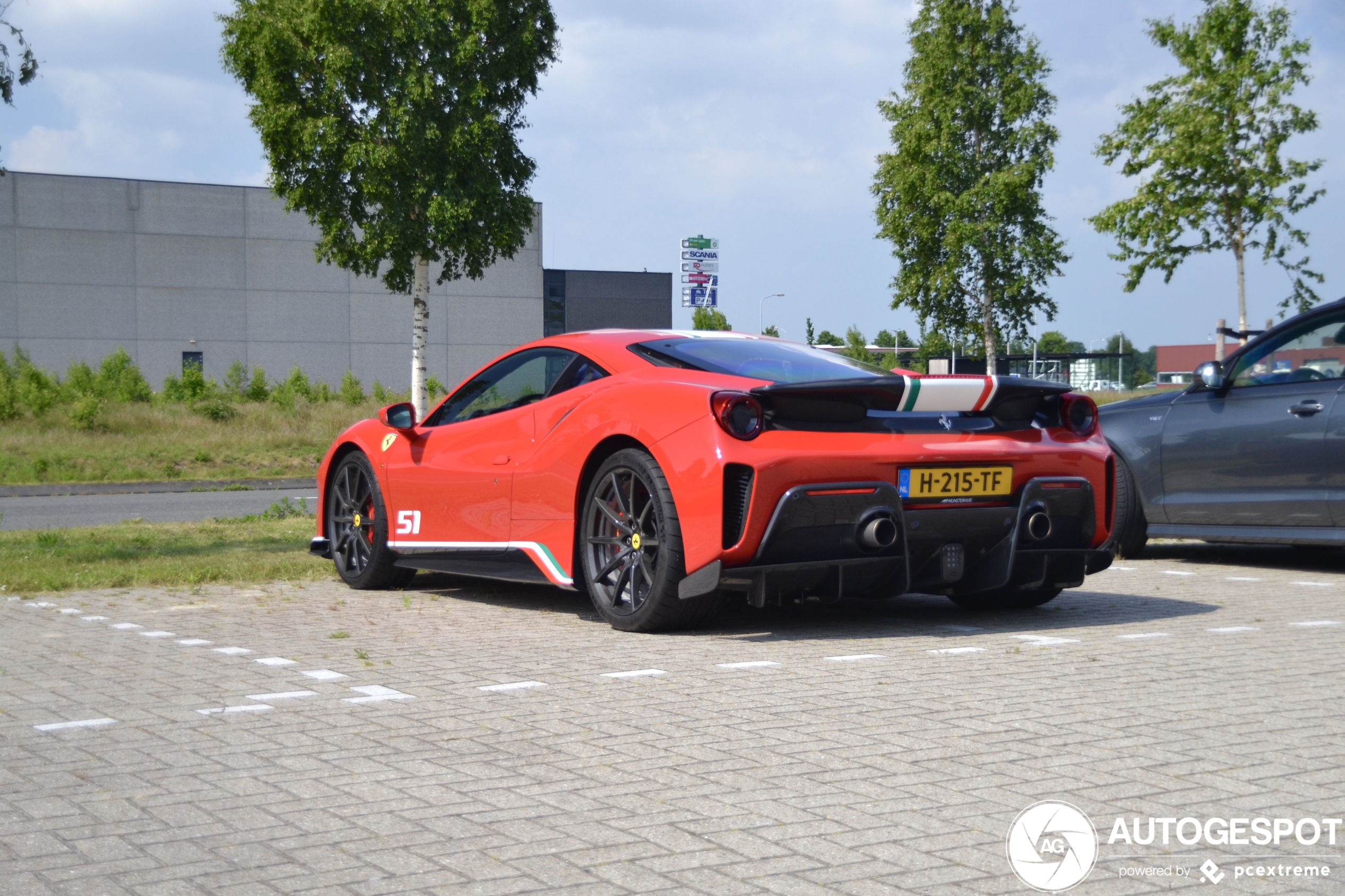 Dit weekend weer een zevental Ferrari 488 Pista gespot