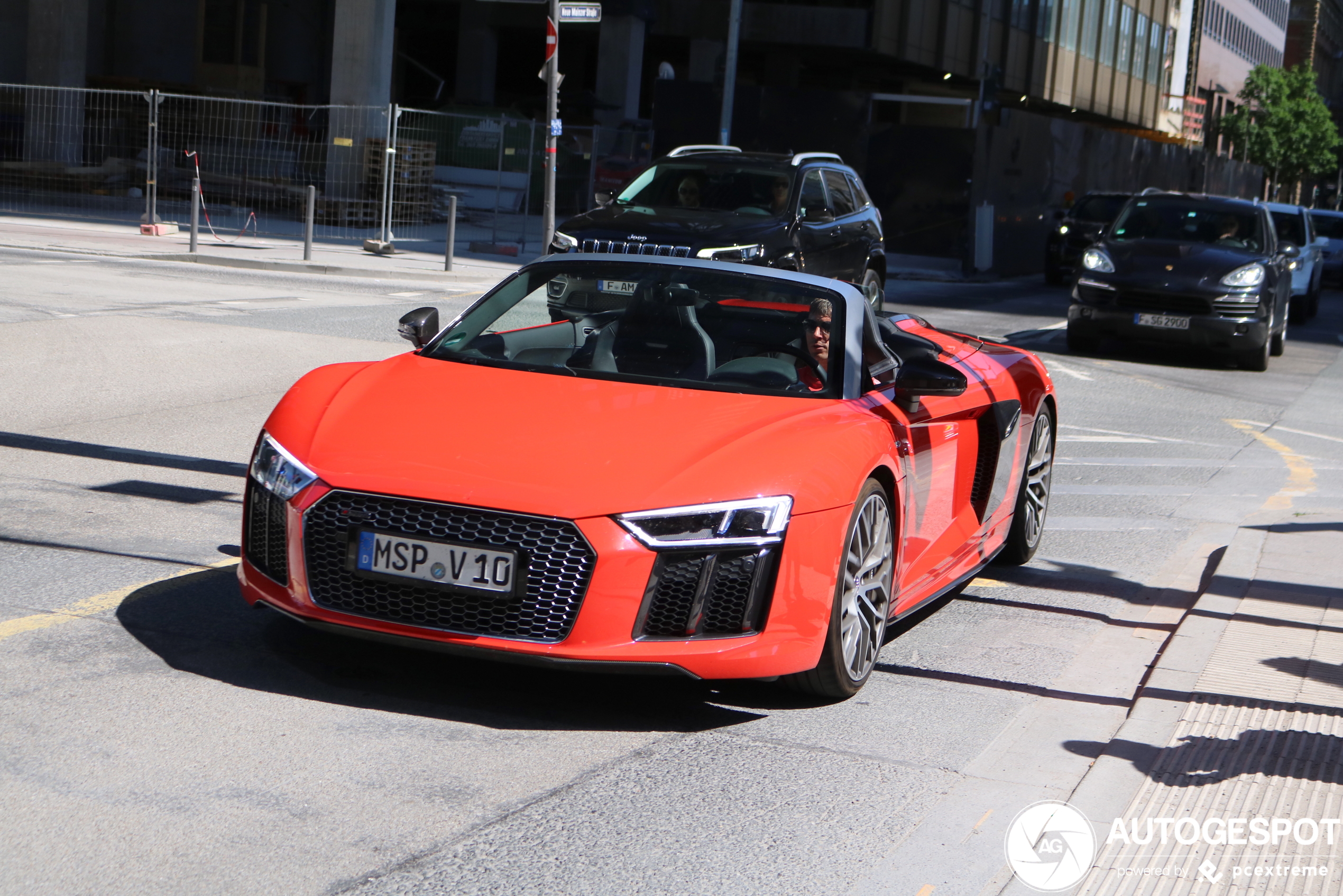 Audi R8 V10 Plus Spyder 2017