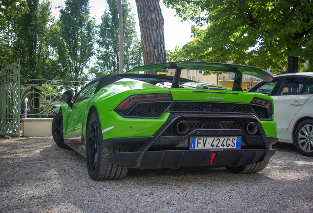 Lamborghini Huracán LP640-4 Performante Spyder