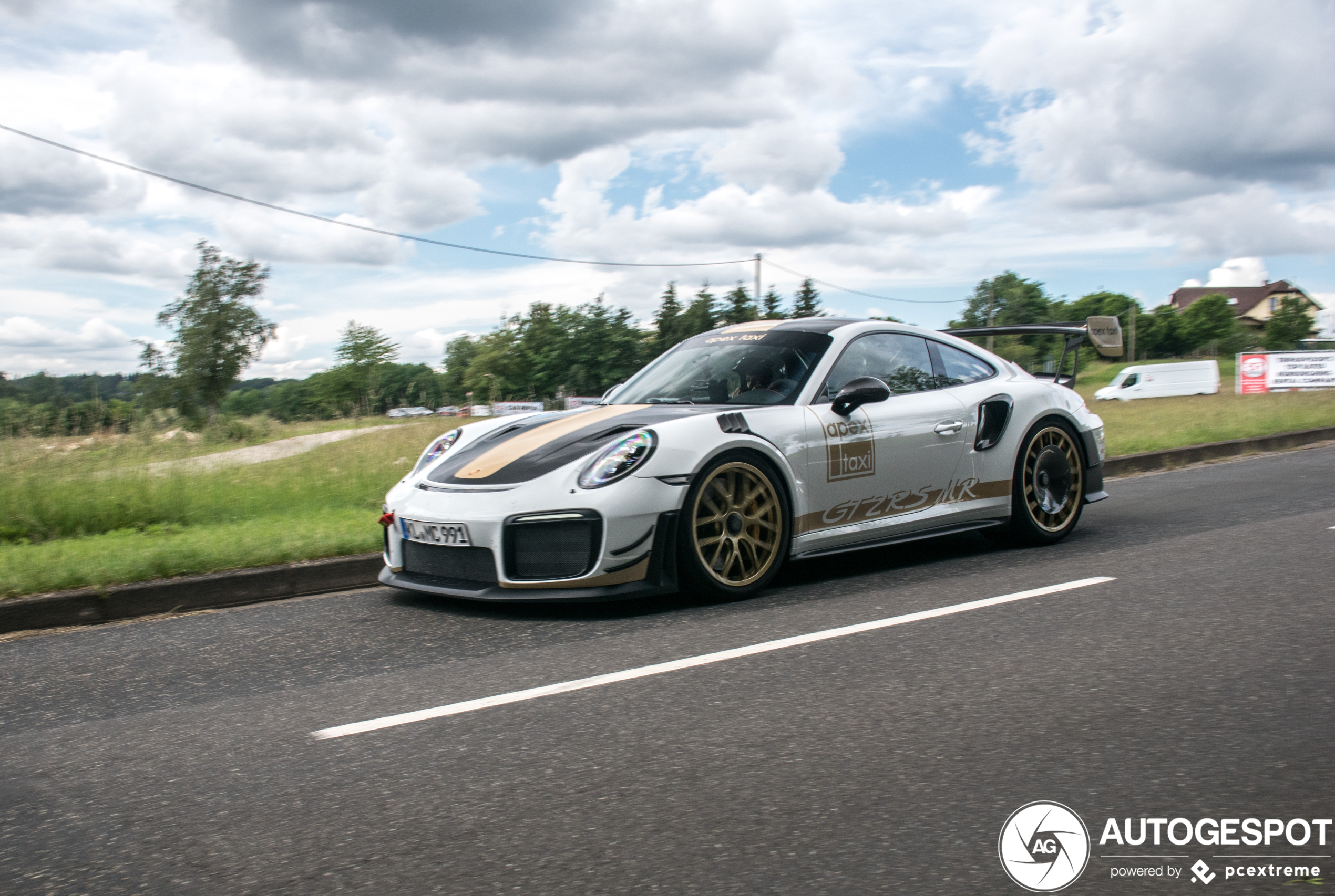 Porsche Manthey 991 GT2 RS MR is in the wrong place.