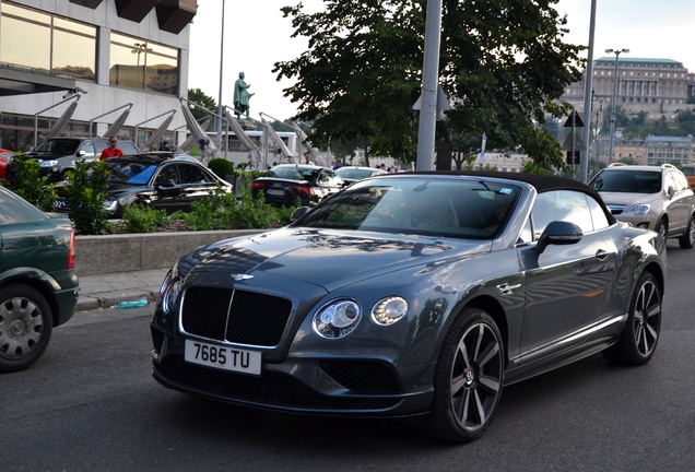 Bentley Continental GTC V8 S 2016