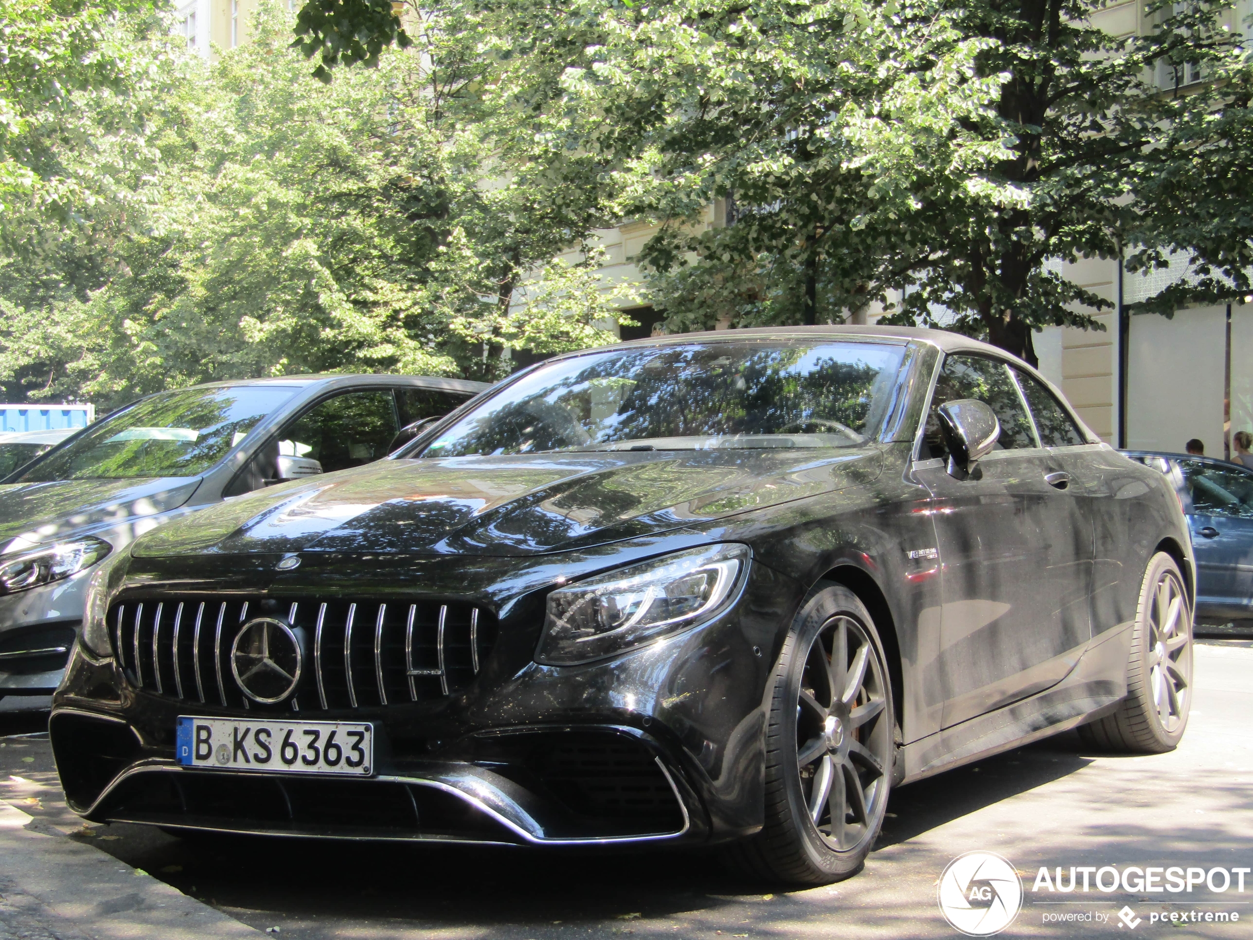 Mercedes-AMG S 63 Convertible A217 2018