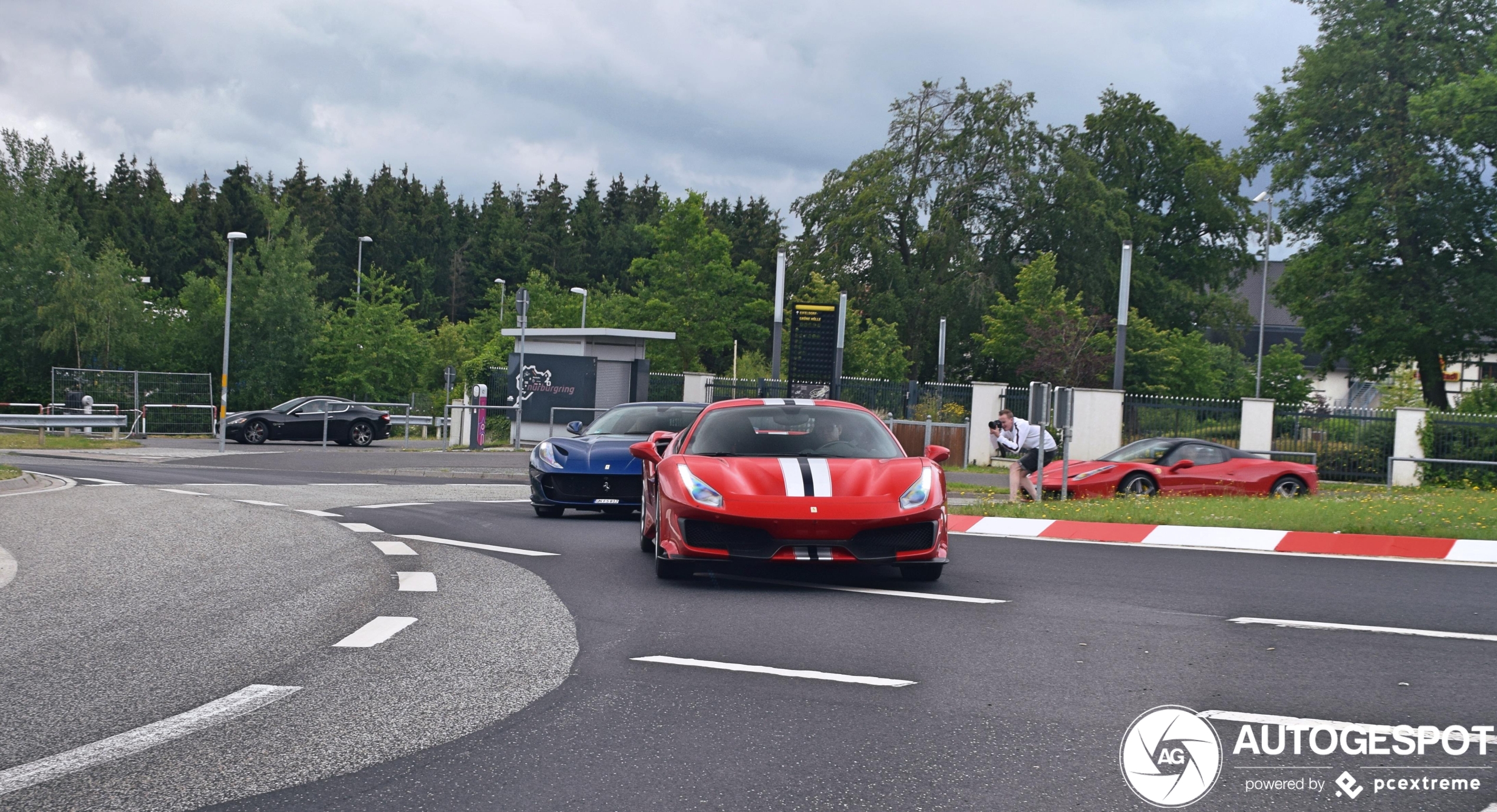 Weer een sloot aan Ferrari's 488 Pista gespot