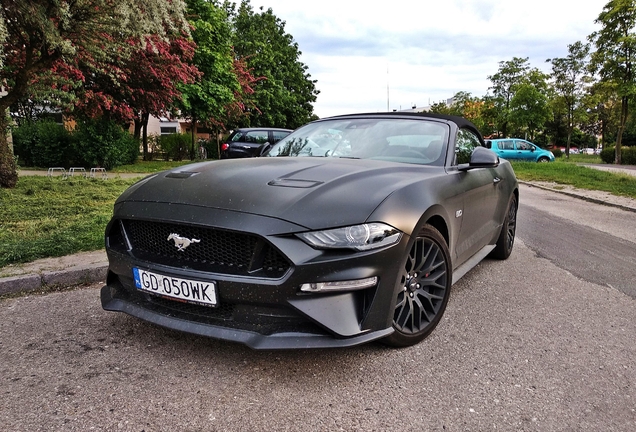 Ford Mustang GT Convertible 2018